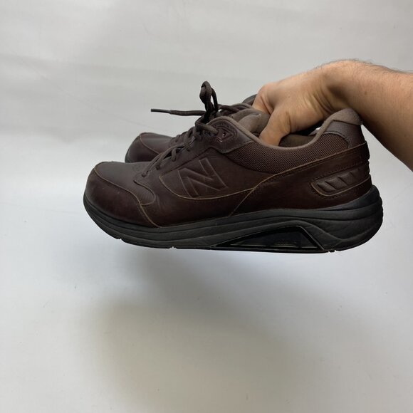 New Balance 928V3 Comfort Walking Shoes Mens 14 EE Wide Brown Leather RollBar - Picture 14 of 15